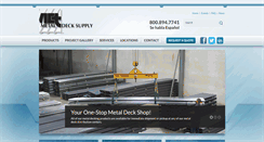 Desktop Screenshot of metaldecksupply.com